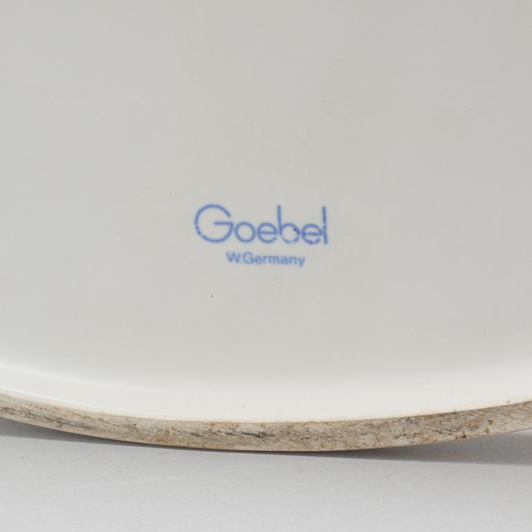 A porcleain figurine, probably by Gerhard Bochmann for Goebel, 20th century.