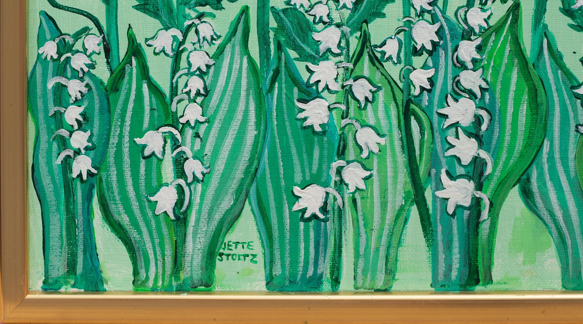 JETTE STOLTZ, olja på duk. Signerad.