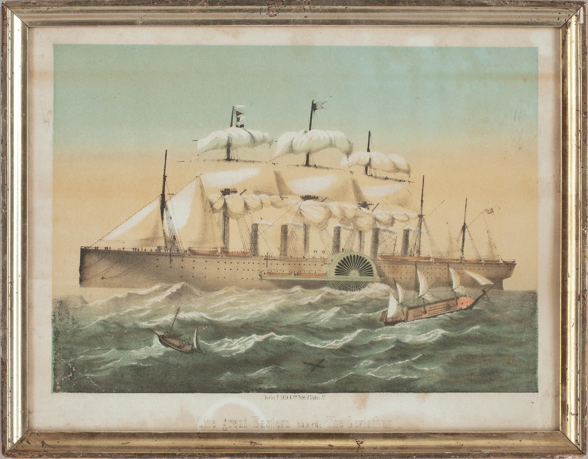 LITOGRAFIER, 3 st, 1800/1900-tal.