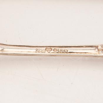 Bestick 27 dlr samt 30 dlr NS mestadels CG Hallberg 1900-talets början.