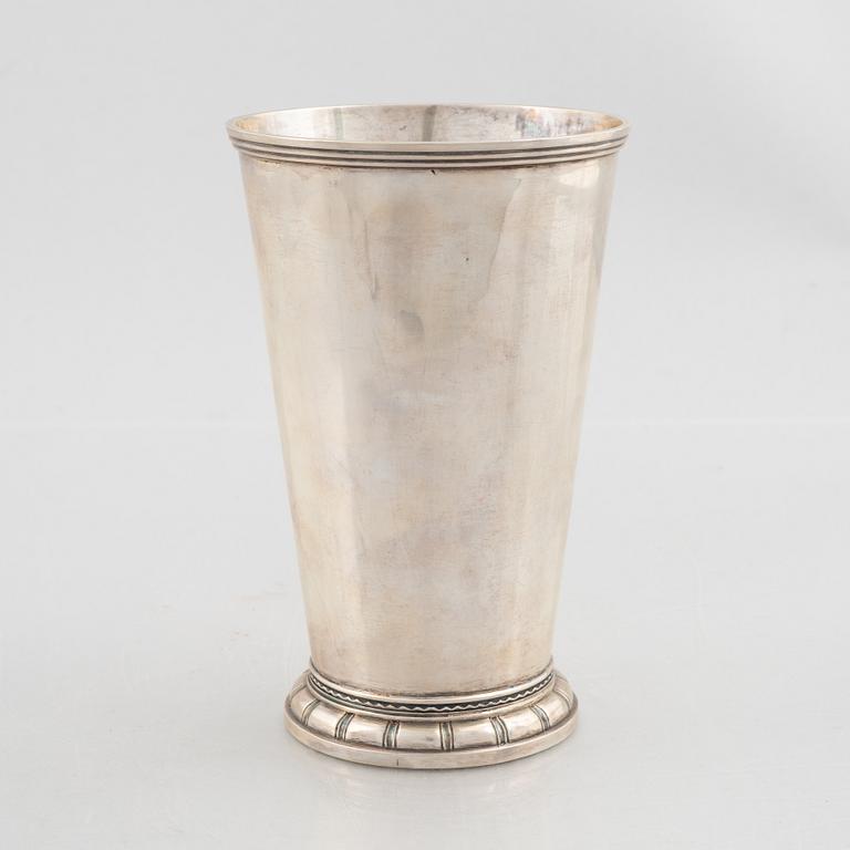 Eric Råström, a silver beaker, CG Råström, Stockholm 1953.