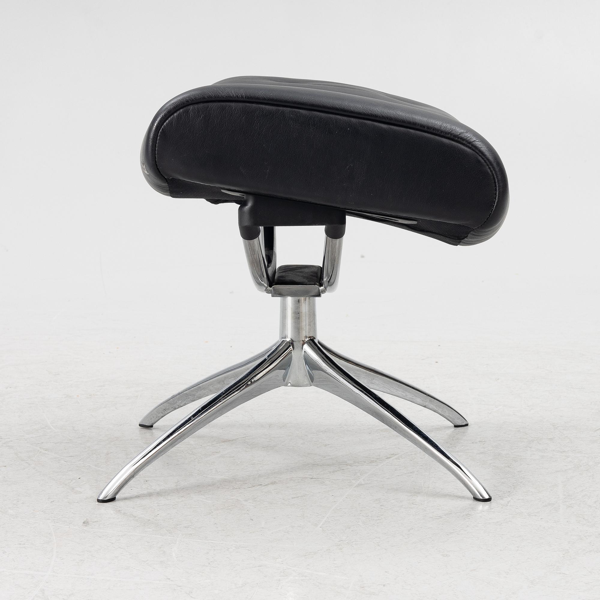 Footstool, Norway, late 20th century.