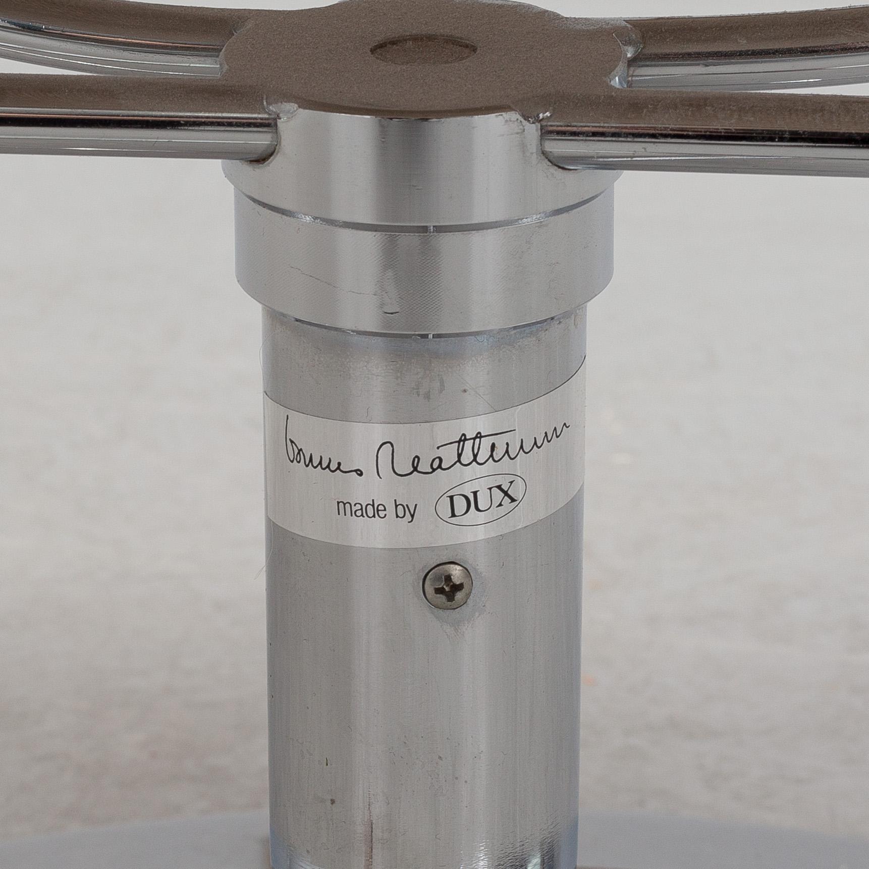 BRUNO MATHSSON, a late 20th century swiwel armchair "Jetson", Dux, Sweden.