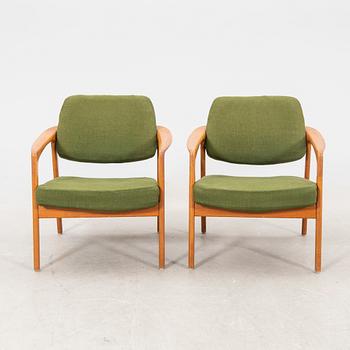 Folke Ohlsson, fåtöljer, ett par, "Ascot", Dux, 1960-tal.