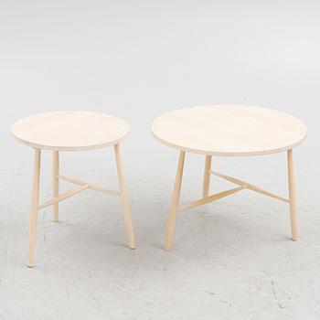Nirvan Richter, soffbord, 2 st, "Pinnbord", Norrgavel, samtida.