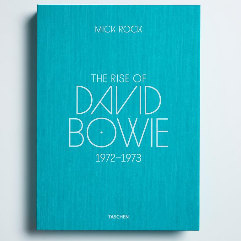 Mick Rock, limited edition photo book signed by Rock and Bowie 2015 published by Taschen.