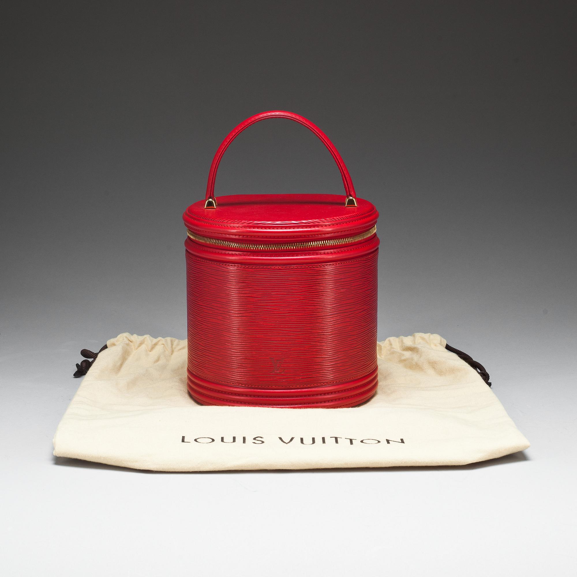 VÄSKA, Louis Vuitton. Red  EPI.