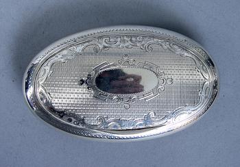 DOSA, silver, bär stämplar från Wien, 1800-tal.