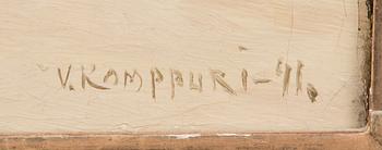 VÄINÖ KAMPPURI, oil on canvas, signed and dated -41.