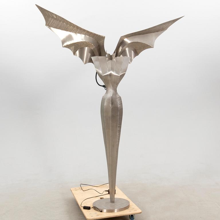 Reinhard Stubenrauch, golvlampa "Lady Hamilton/Engel" Tyskland sent 1900-tal.