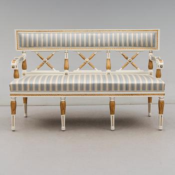 SOFFA, sengustaviansk stil, 1900-talets första hälft.