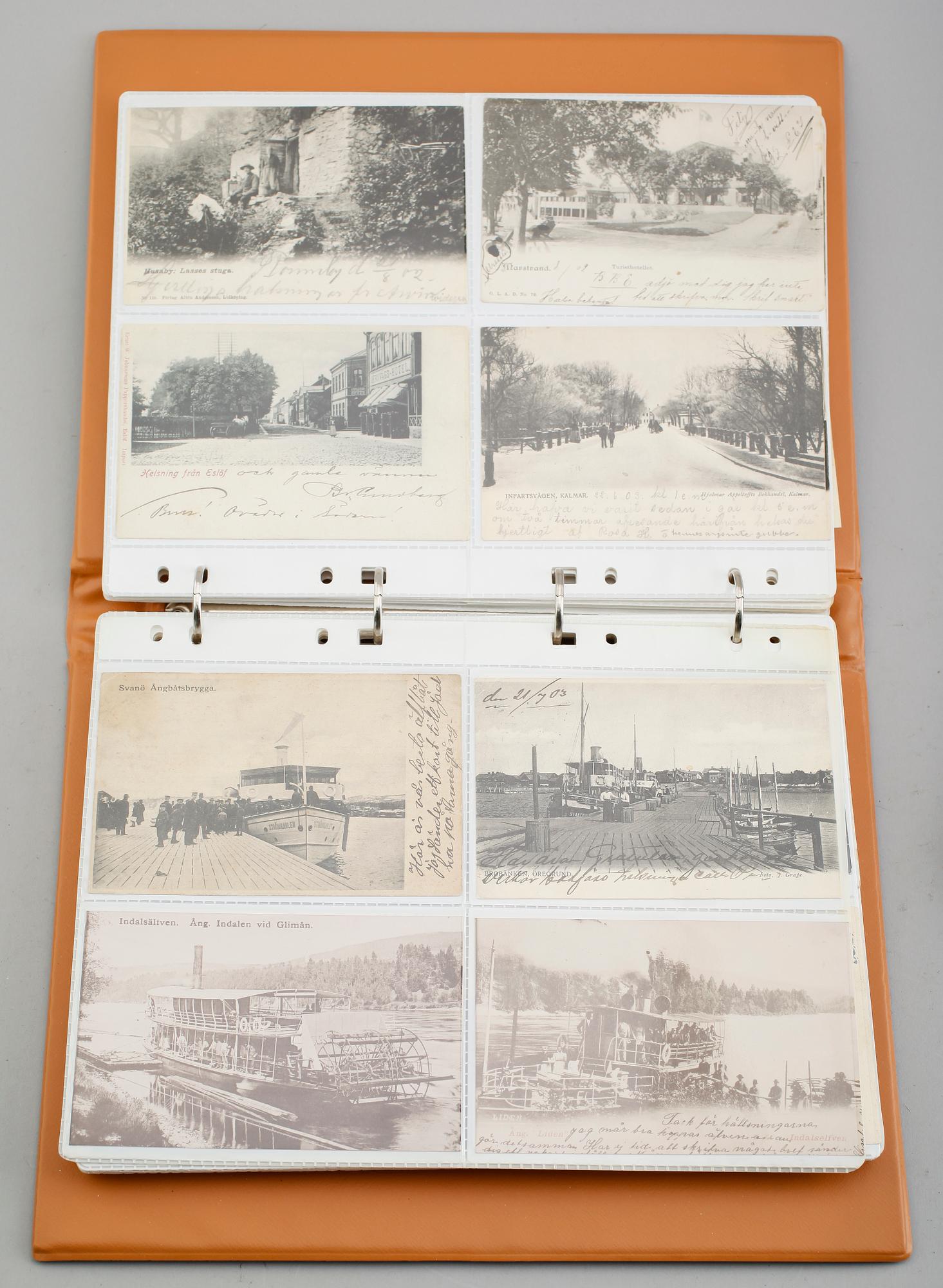 SAMLING VYKORT, ca 440 kort, från sekelskiftet 1900 och framåt.