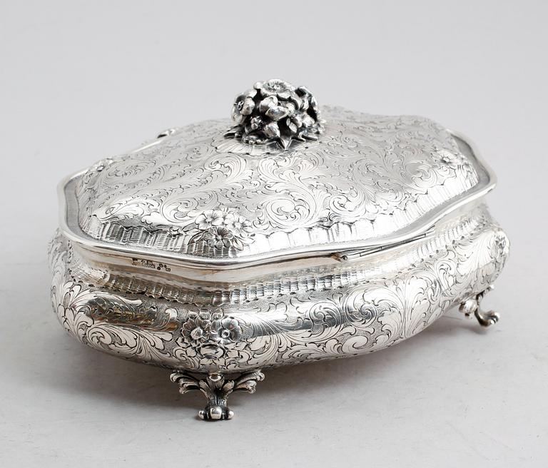 SKRIN, silver, import, märkt Juvel-Sjögren, 1939. Vikt ca 920 gram.