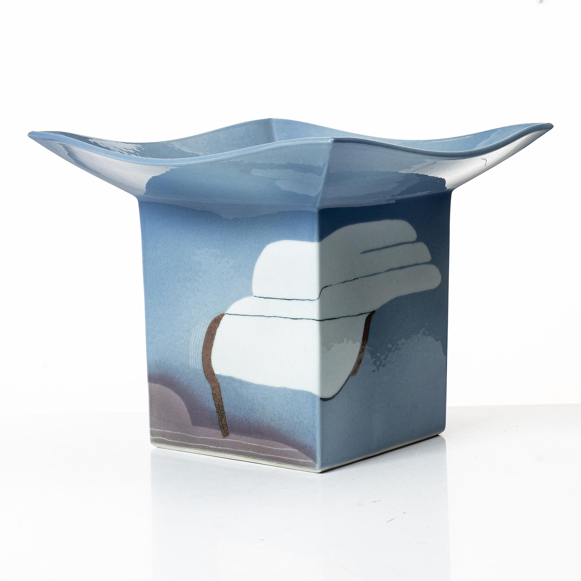 Inger Persson, a porcelain vase, Rörstrand.