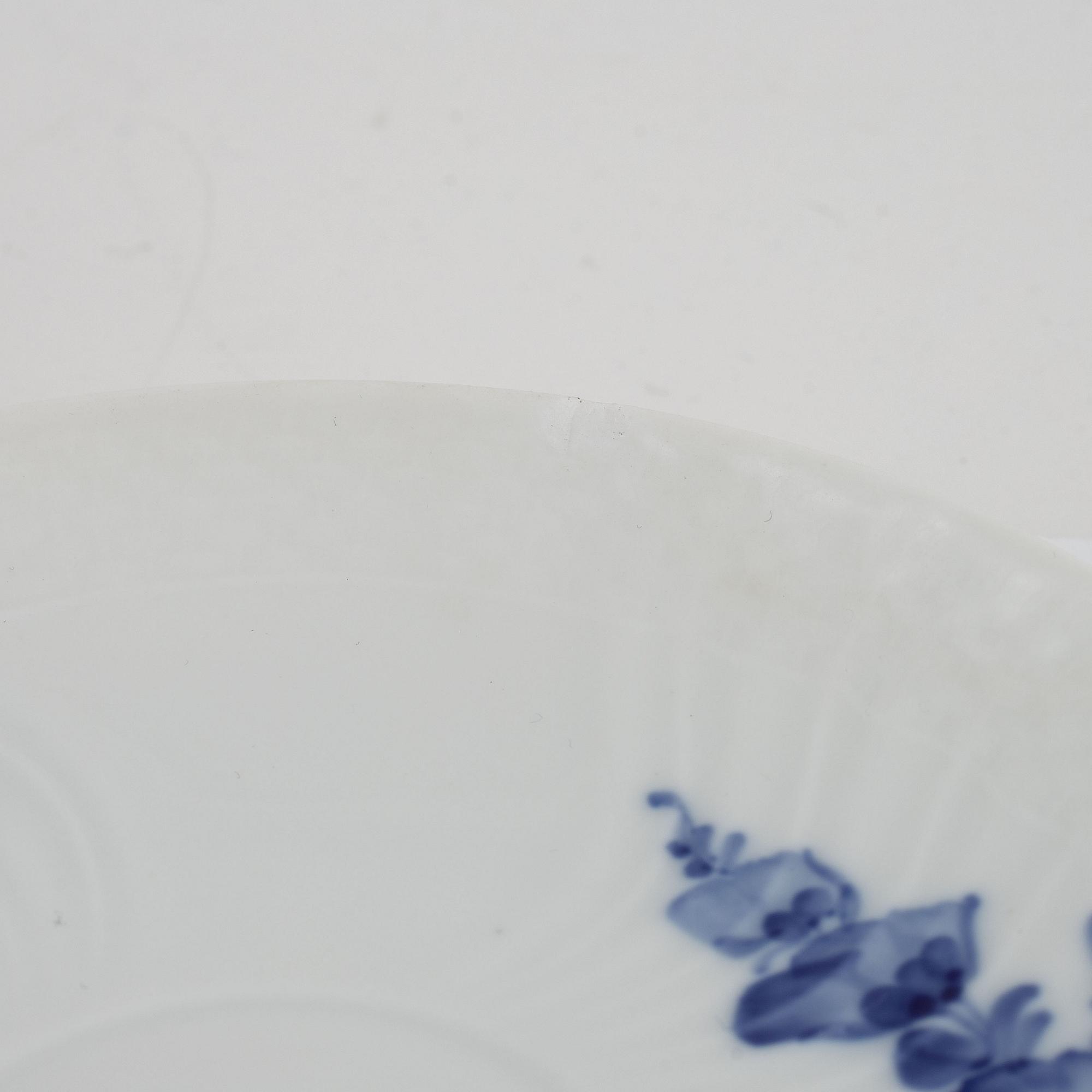 119 pieces of a 'Blue flower' porcelain service, Royal Copenhagen, Denmark.