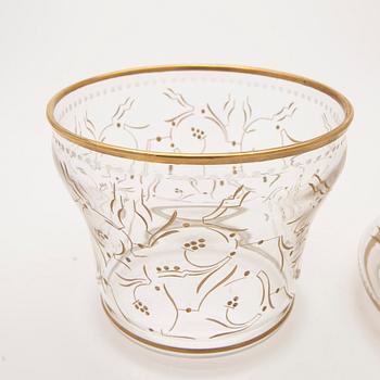 Ewald Dahlskog, Lock bowl, Kosta, 1920s/30s.
