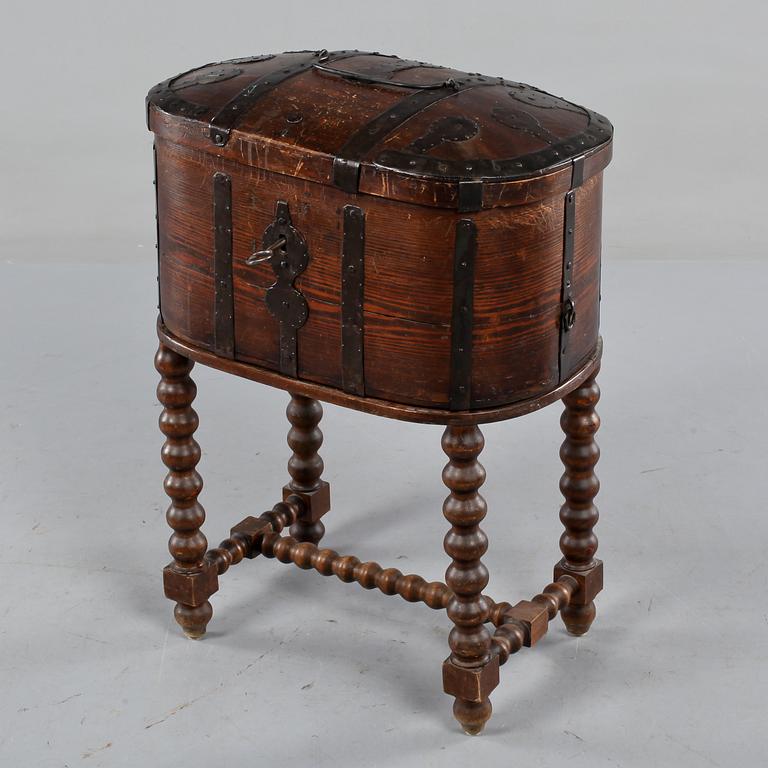 SCHATULL, senbarock, 1700-tal.