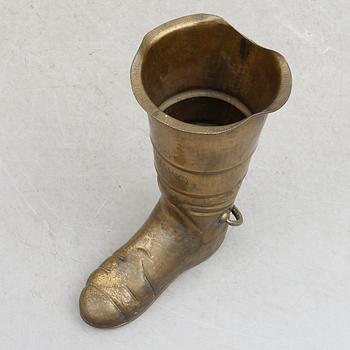 PARAPLYSTÄLL, mässing, 1900-talets första hälft.