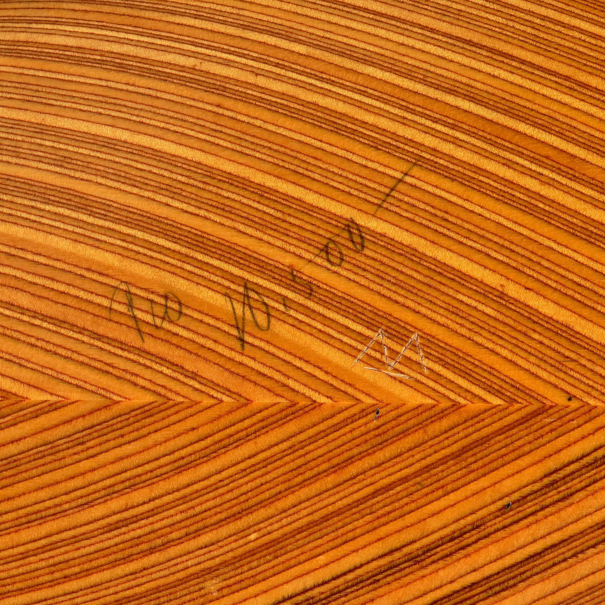 Tapio Wirkkala, fat, björkplywood, Finland 1950-tal.