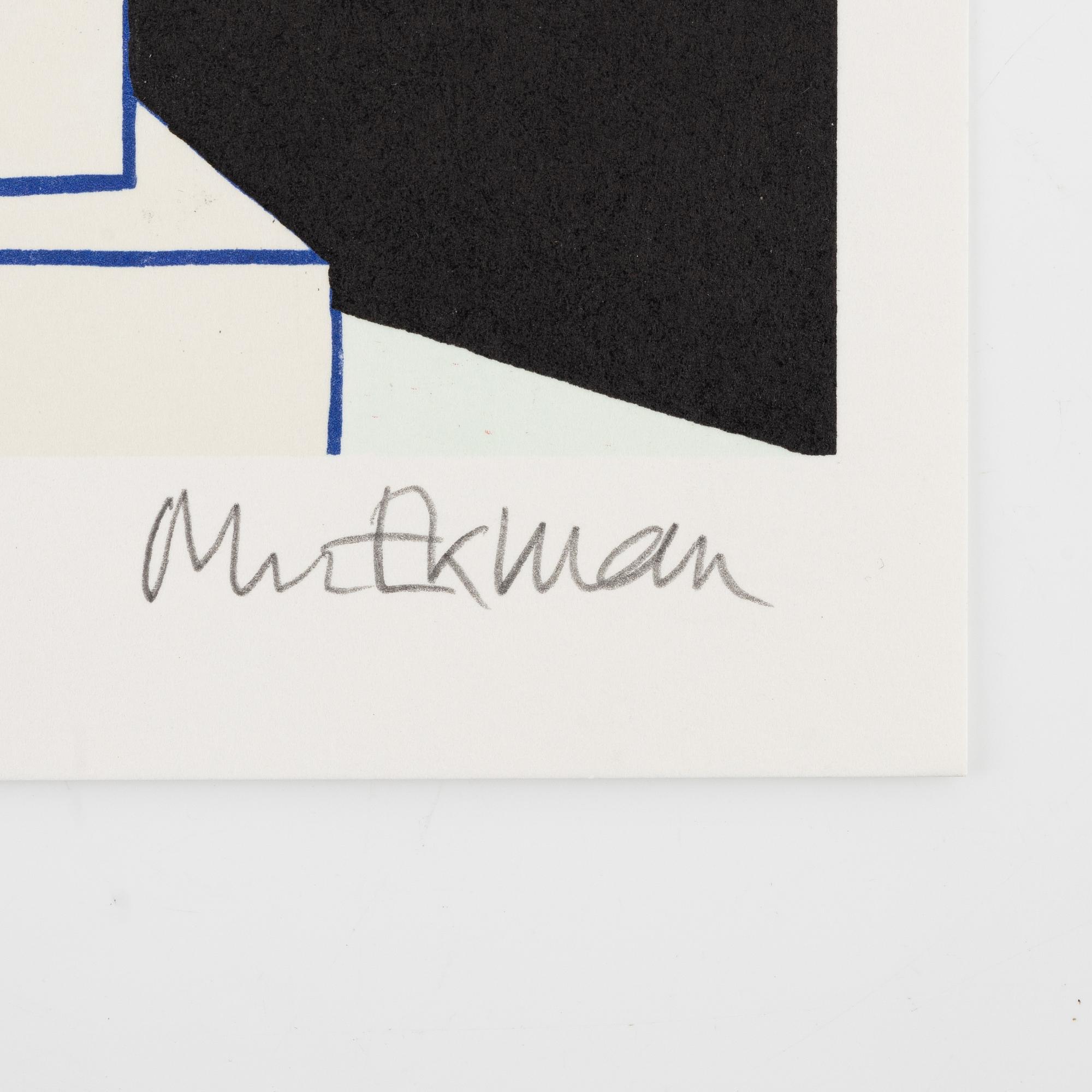 Marie-Louise Ekman, "Ett ägg-monument, en napp och en Olle Baertling-målning".