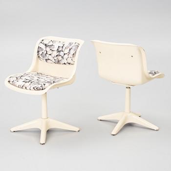 Yrjö Kukkapuro, 4 chairs, model 3415, 1970s.