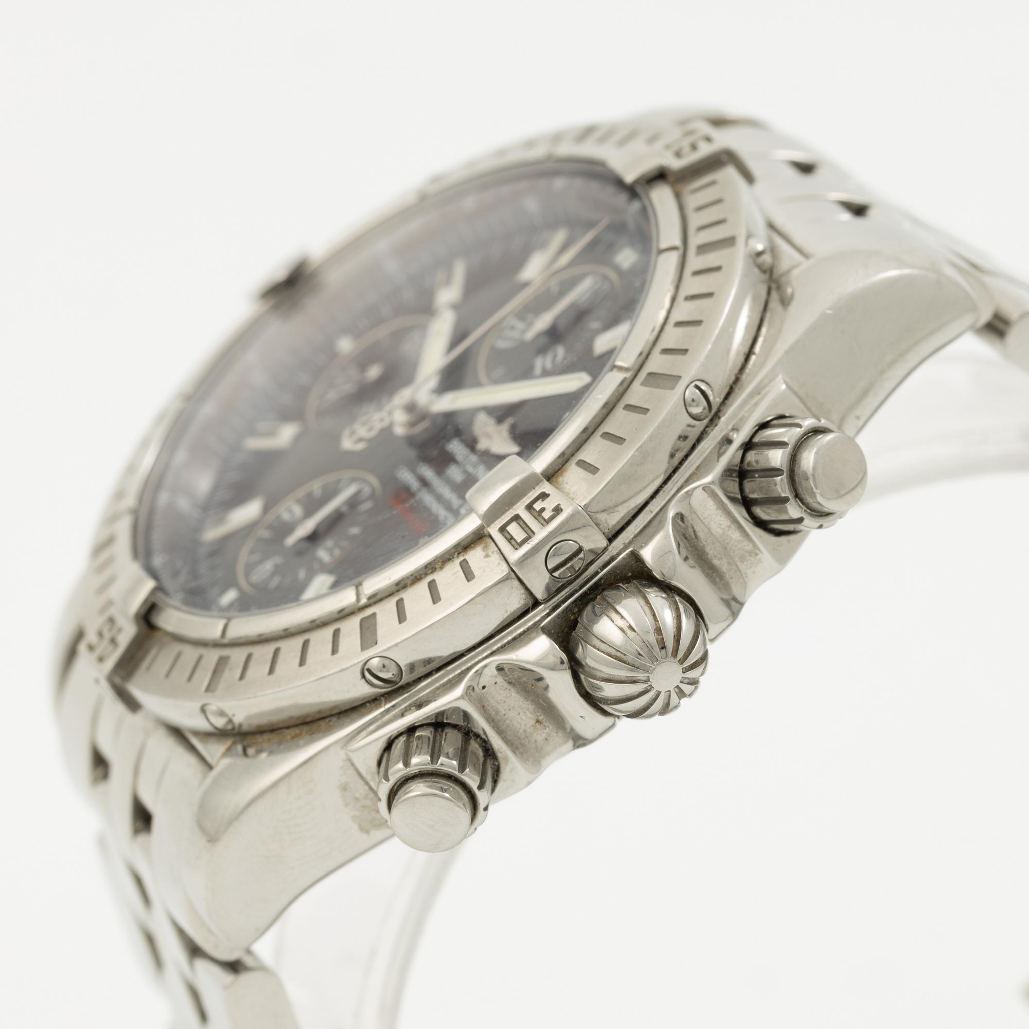 Breitling, Chronomat Evolution, wristwatch, chronograph, 43.7 mm.