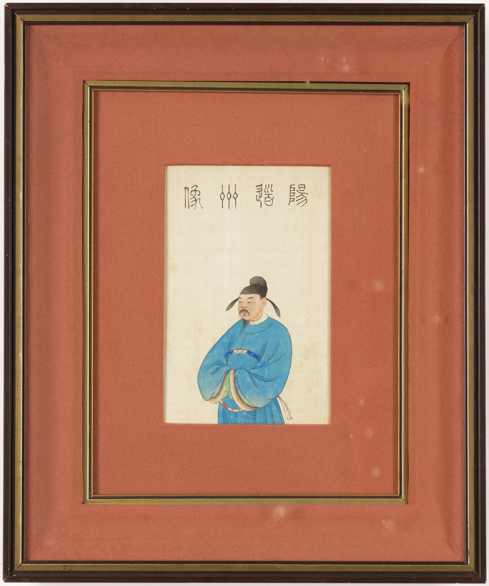 Two Chinese paintings by unidentified artist, 20th century.