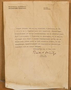 Albert Gebhard, The Farm Behind the Fence.