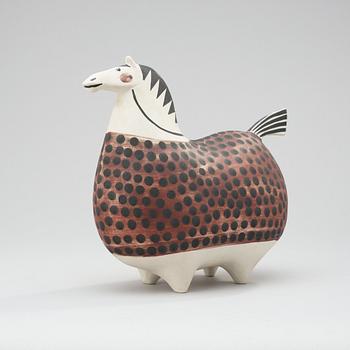 STIG LINDBERG, figurin, "Springare", Gustavsberg Studio 1952-72.