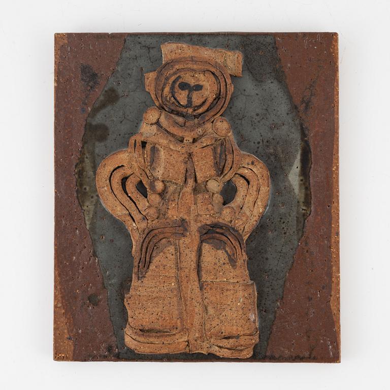 Lisa Larson, a unique wall plaque.