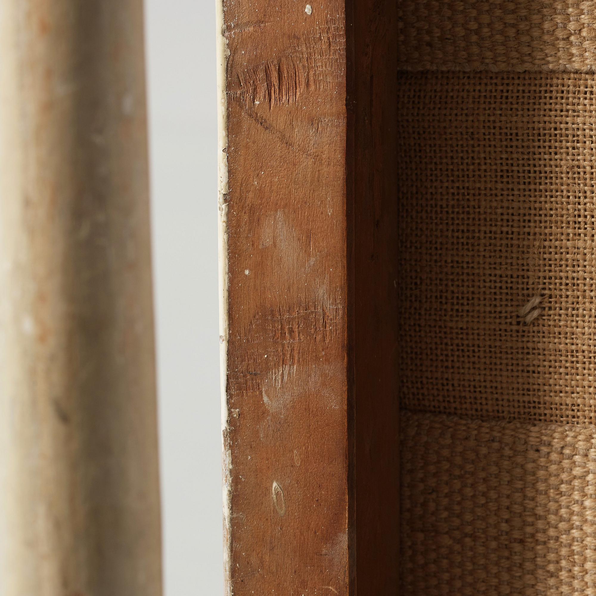 A pair of late Gustavian stools by Ephraim Ståhl (master in Stockholm 1794-1820).