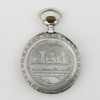 HERRFICKUR, silver, Eclipse, omkring 1900. Tot ca 257 gram.