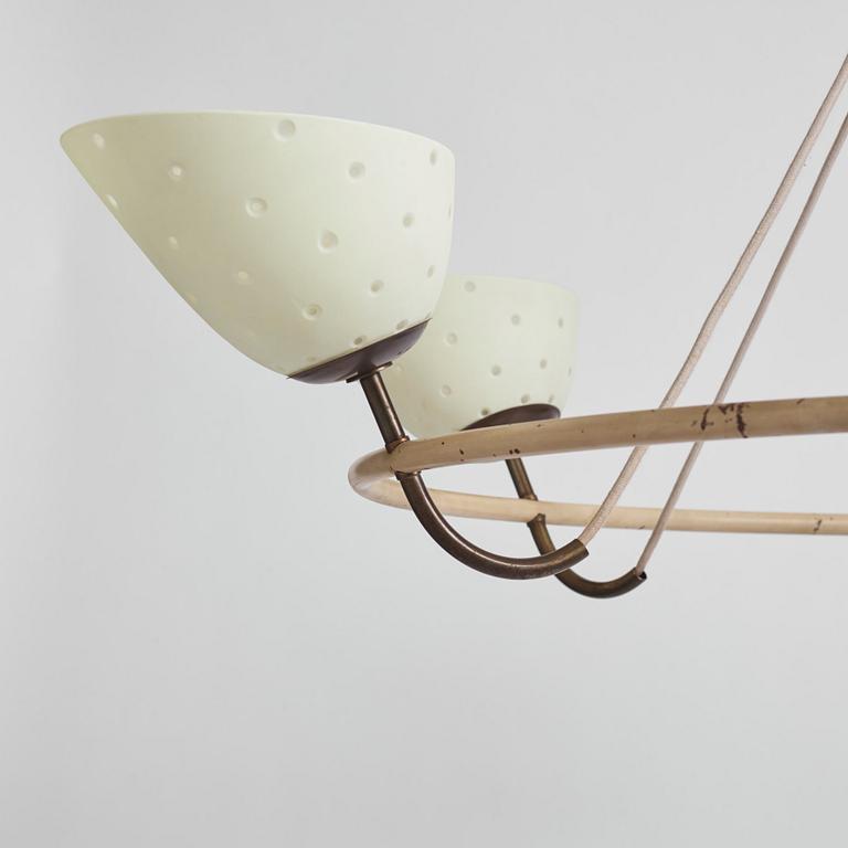 Hans Bergström, a rare chandelier, ateljé Lyktan, Åhus 1930-40s.