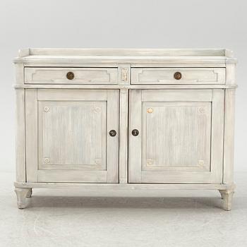A Gustavian Style Cabinet, 19th century.