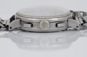 ARMBANDSUR, herr, Eterna "Telemetre", 1940-tal.