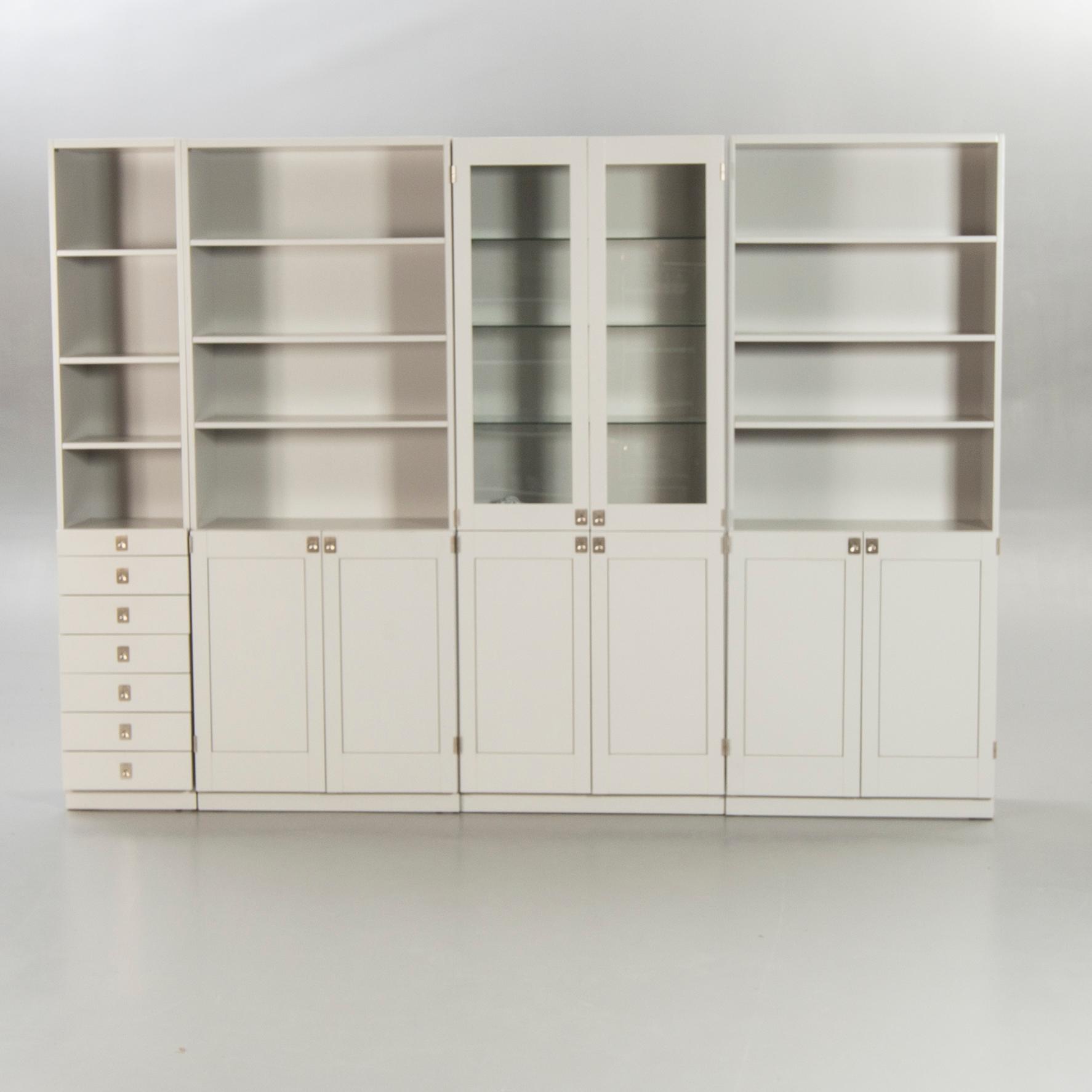 Göran Malmvall, display cabinet, 3 bookshelves, "KA72", Karl Andersson & Söner.