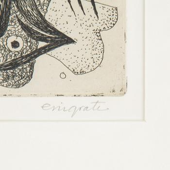 Eric Grate, etching, signed 29/99.