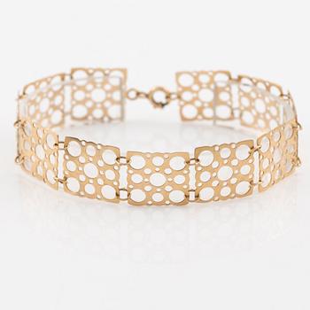 Liisa Vitali, bracelet, 14K gold.