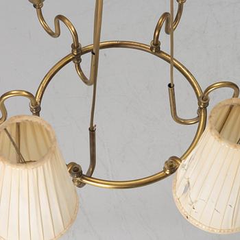A ceiling lamp, Swedish Modern, 1940's.