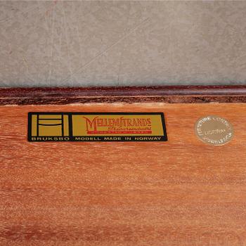 A 'Krobo' bench for, Mellemstrand, Norway. CITES-certificate.