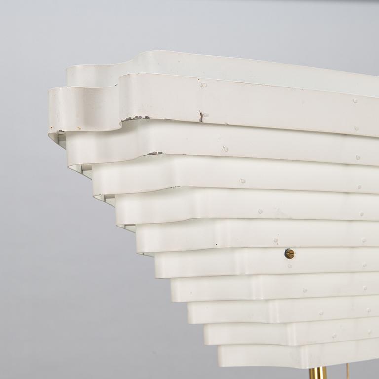 Alvar Aalto, lattiavalaisin, malli A 805, Valaisinpaja 1900-luvun loppu.