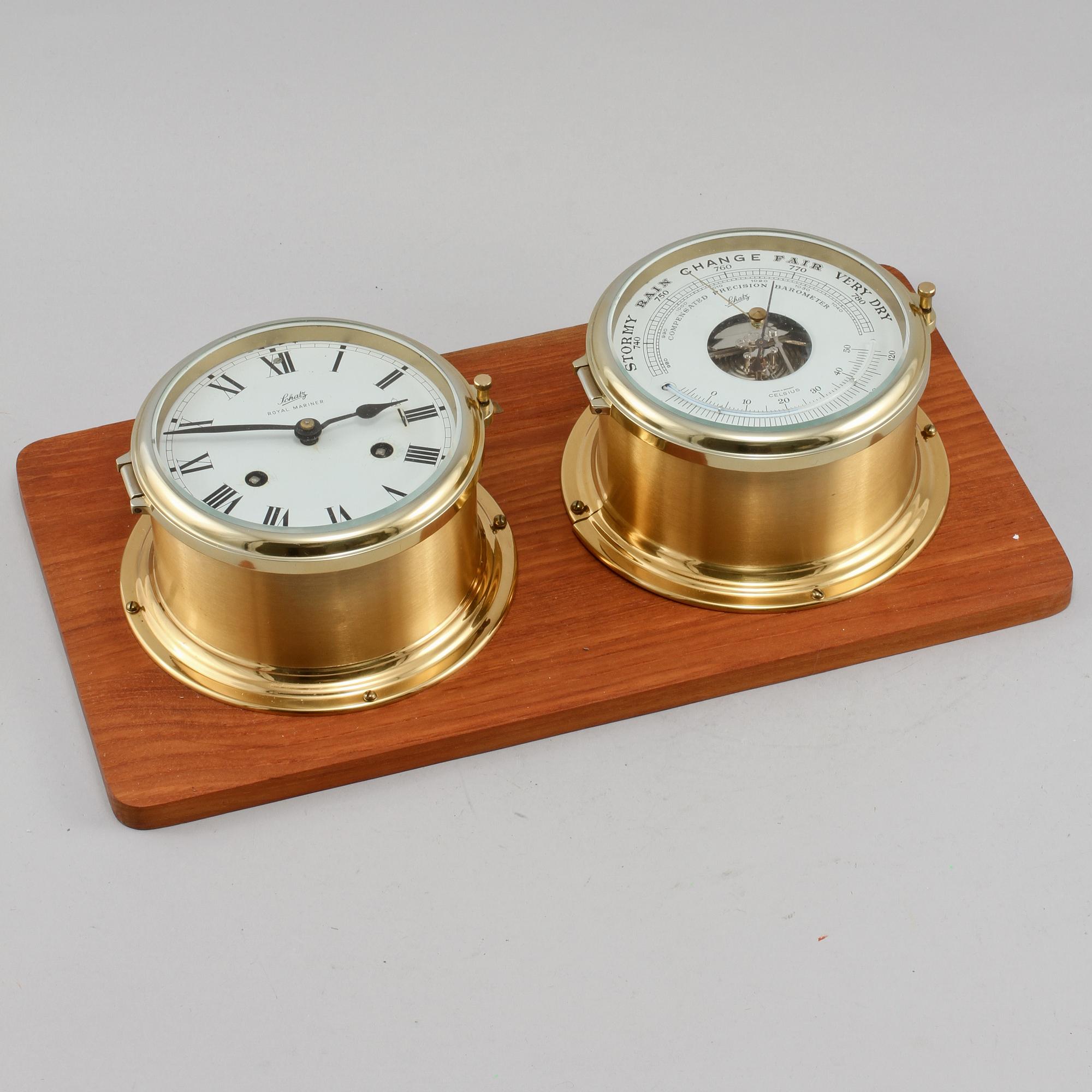 BAROMETER och SKEPPSUR, Schatz, 1900-talets andra hälft.