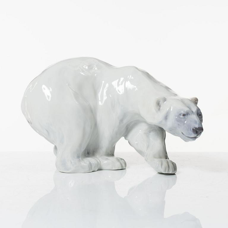 A porcelain figurine, Royal Copenhagen, Denmark.