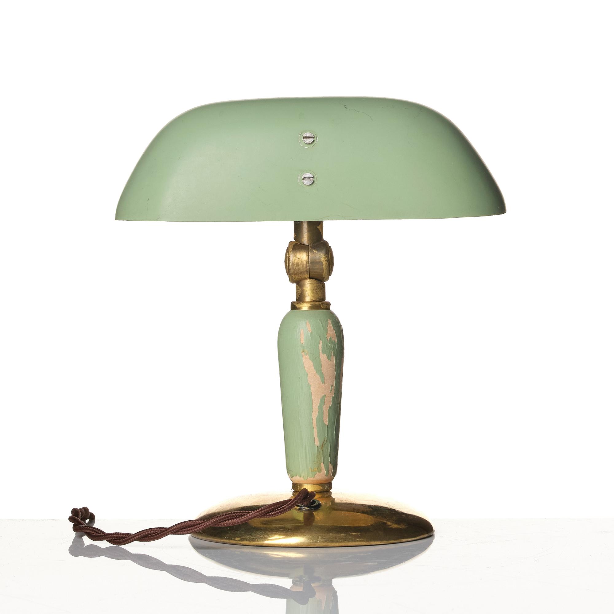 Bertil Brisborg, bords/vägglampa, modell "31866", Nordiska Kompaniet, 1940-50-tal.
