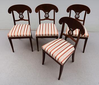 STOLAR, 4 st, Karl Johan-stil, 1900-talets första hälft.