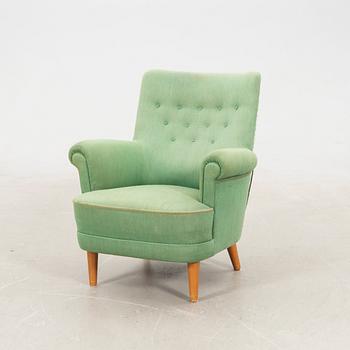 Carl Malmsten, armchair, "Hemmakväll", late 20th century.