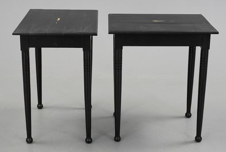 PARBORD, ett par, jugend, 1900-talets början.