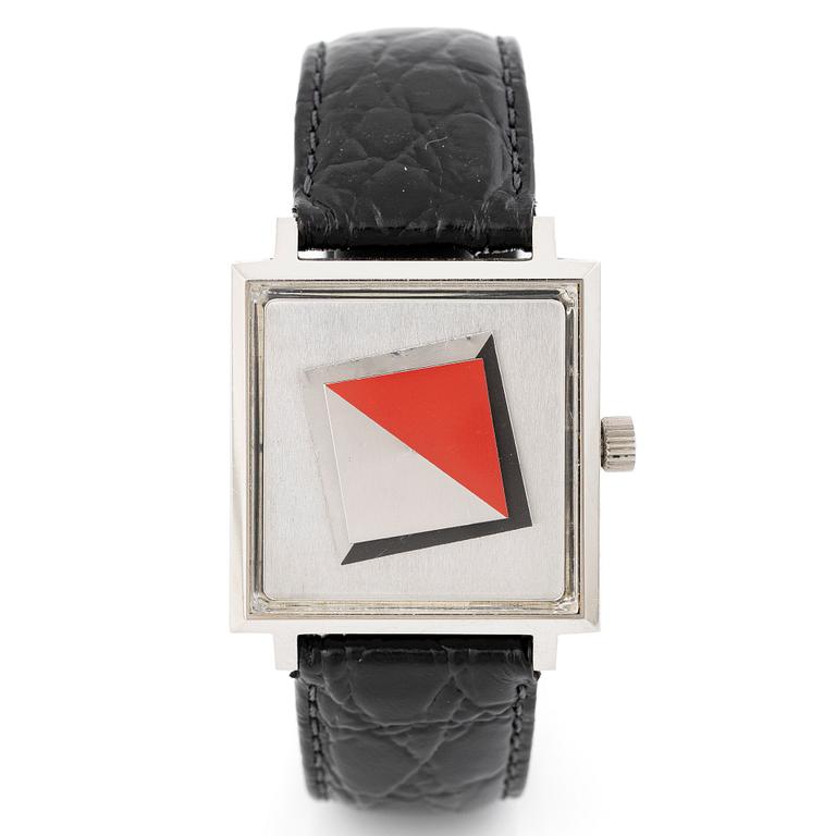 Heinz Te Laake, armbandsur, 30 x 30 (37) mm.