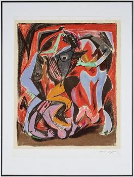 André Masson · ANDRÉ MASSON, litografiskt tryck, sign.