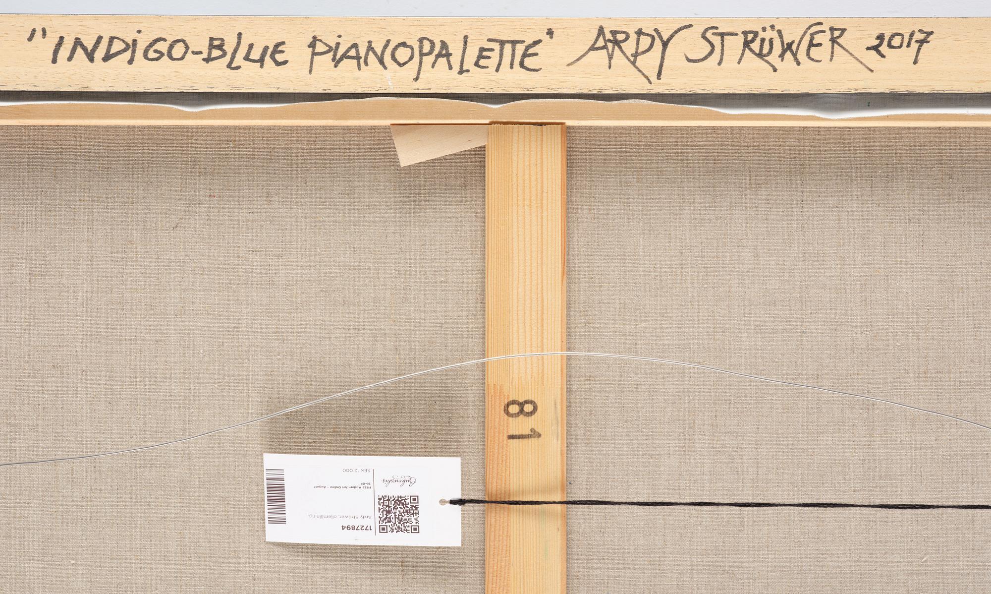 Ardy Strüwer, "Indigo Blue Piano Palette".
